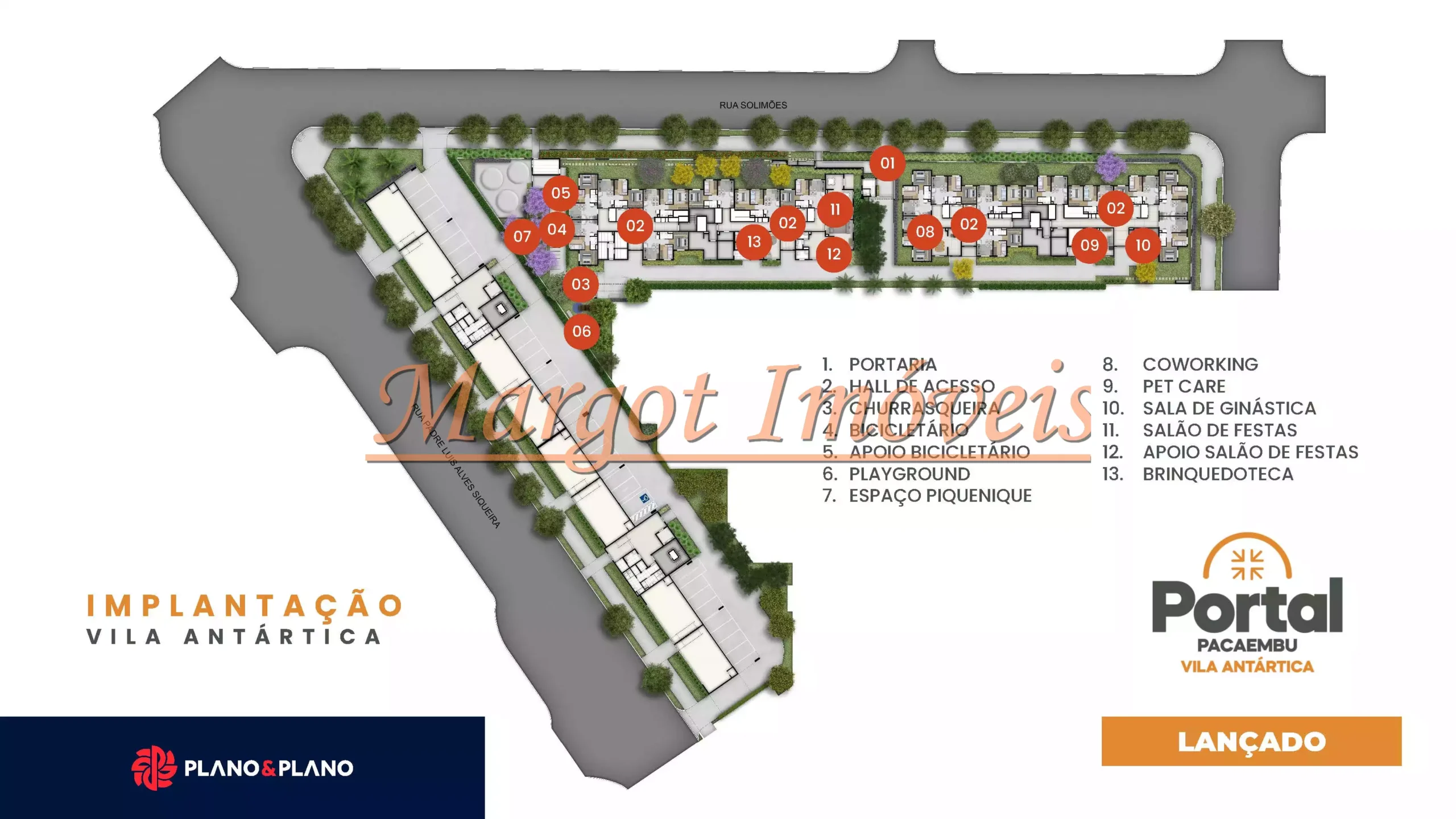 Implantação Vila Antártica