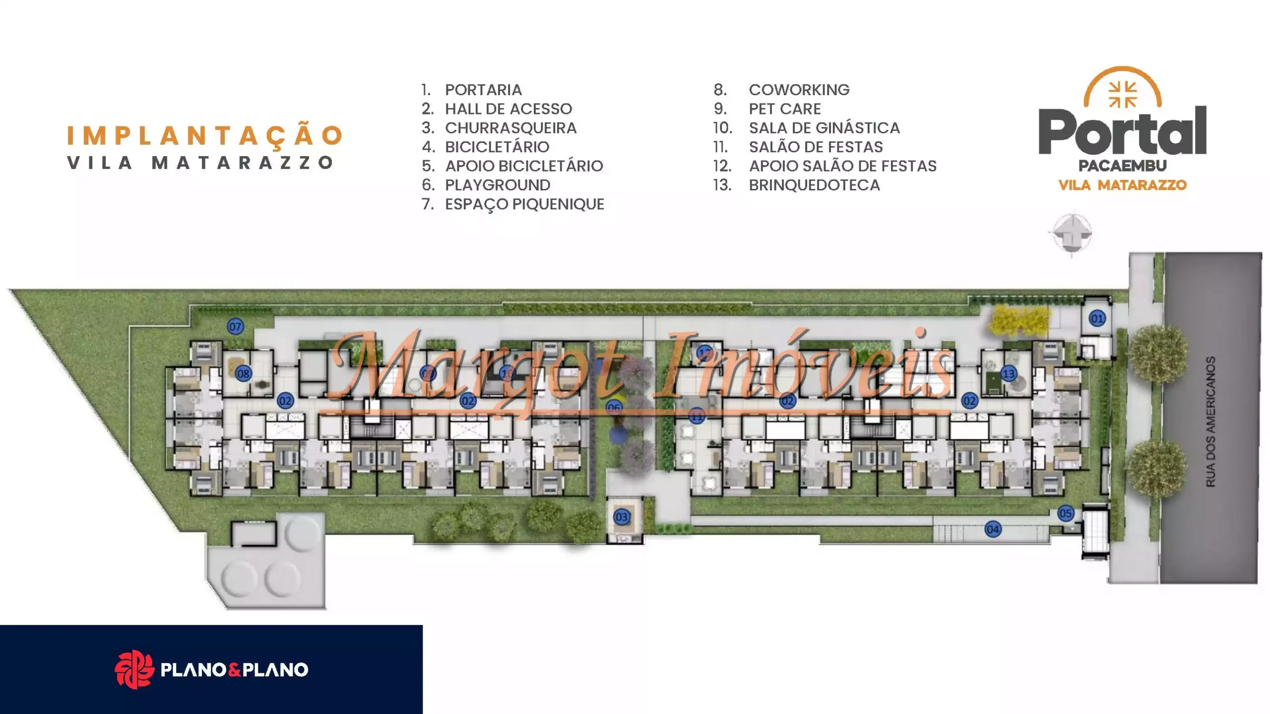 Implantação Vila Matarazzo