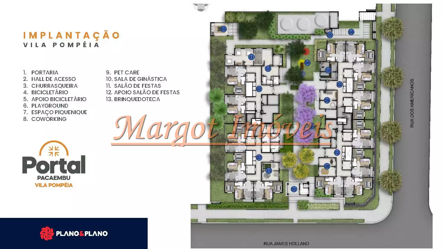 Implantação Vila Pompéia