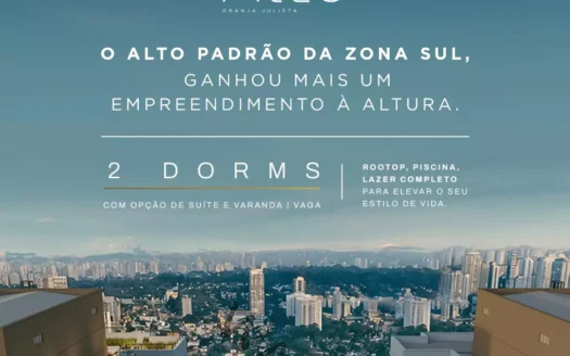 Alto Granja Julieta|Cury Cecília Lotemberg 2 Dorm Suíte Vaga