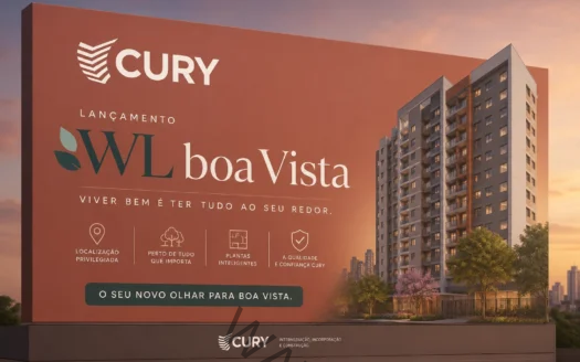 WL Boa Vista Cury Santo Amaro | 1 e 2 Dorms 32 a 46m Vaga