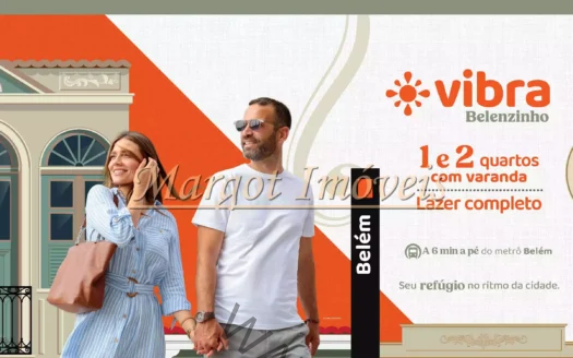 Vibra Belenzinho |2 Dormitórios 27 a 45m com Varanda Ato 500